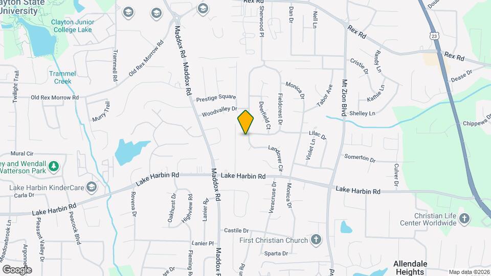 6189 Landover Cir Map and Location Details