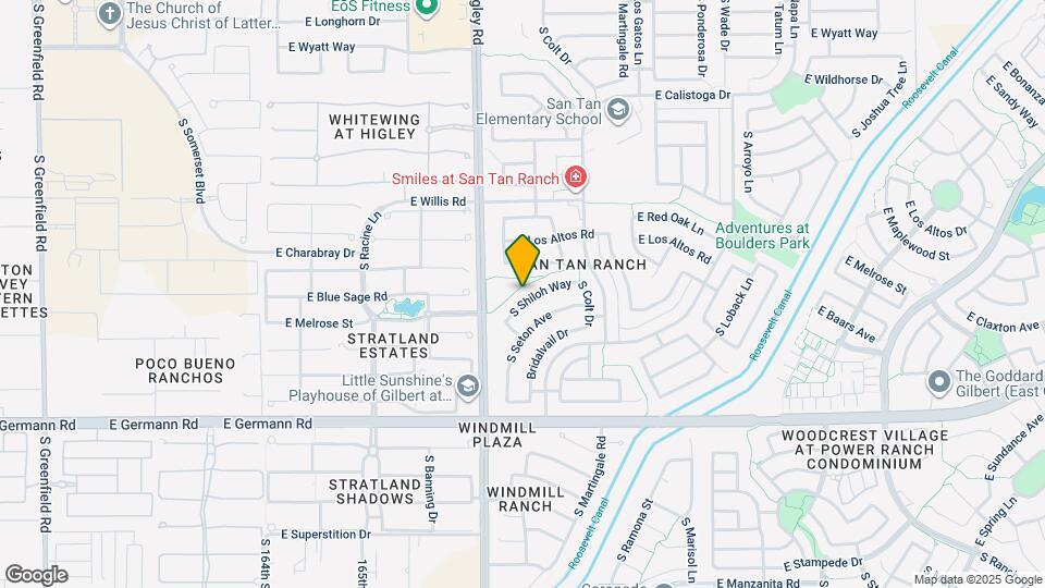 3780 S Shiloh Way Map and Location Details