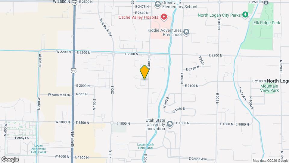 2049 N 380 E Map and Location Details