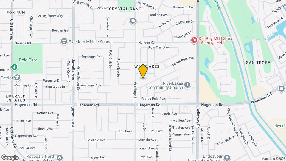 4506 Polo Jump Ct Map and Location Details