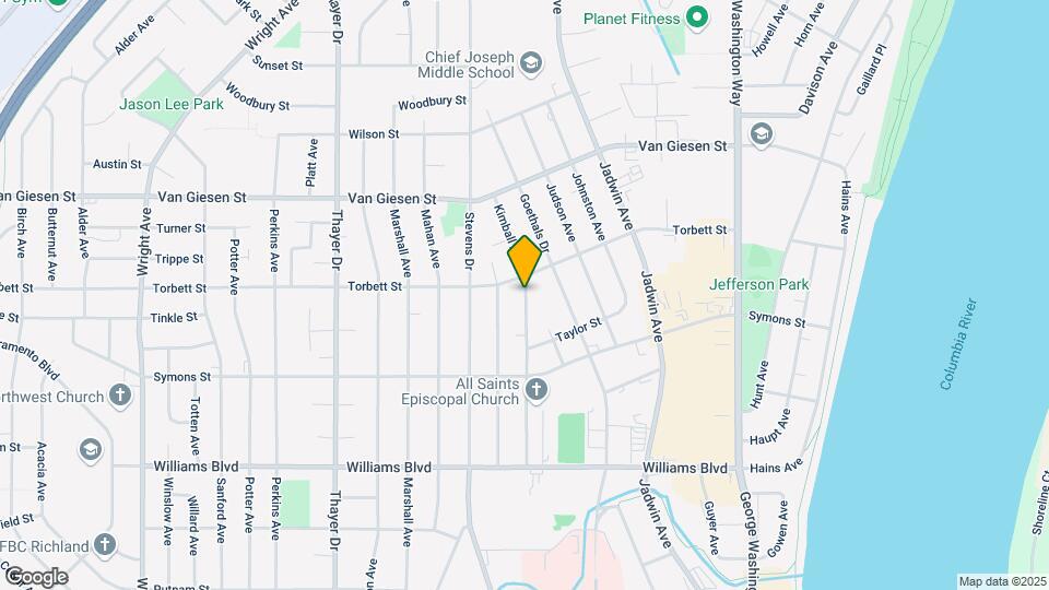 1437 Kimball Ave Map and Location Details