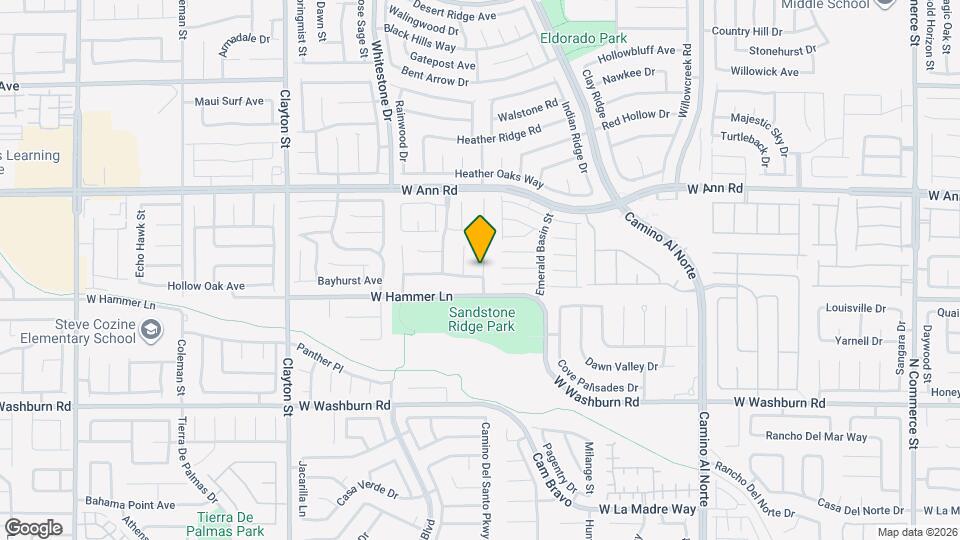 5421 Sea Water Way Map and Location Details