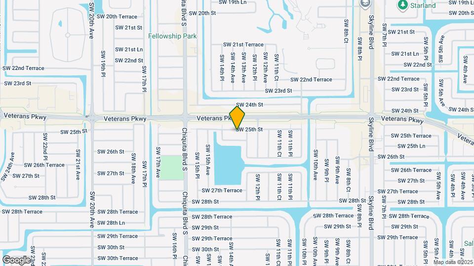 1312 SW 25th St Map and Location Details