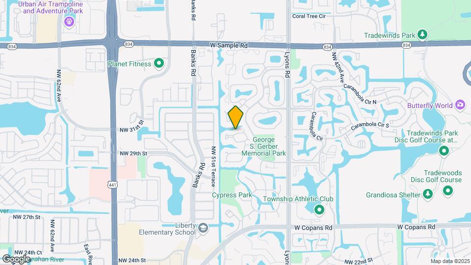 3671 Cocoplum Cir Map and Location Details
