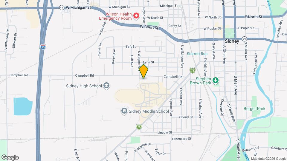 765 Campbell Rd Map and Location Details