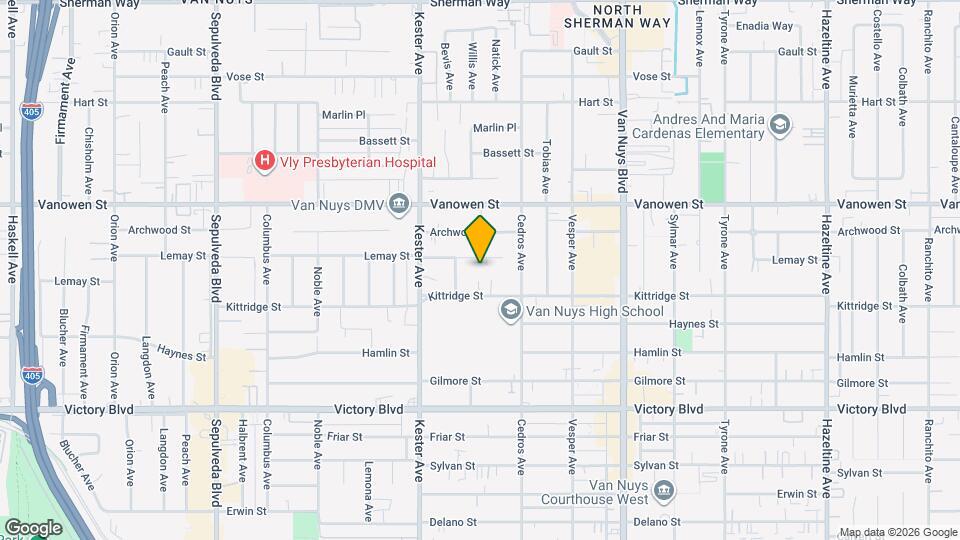 14752 Lemay St Map and Location Details