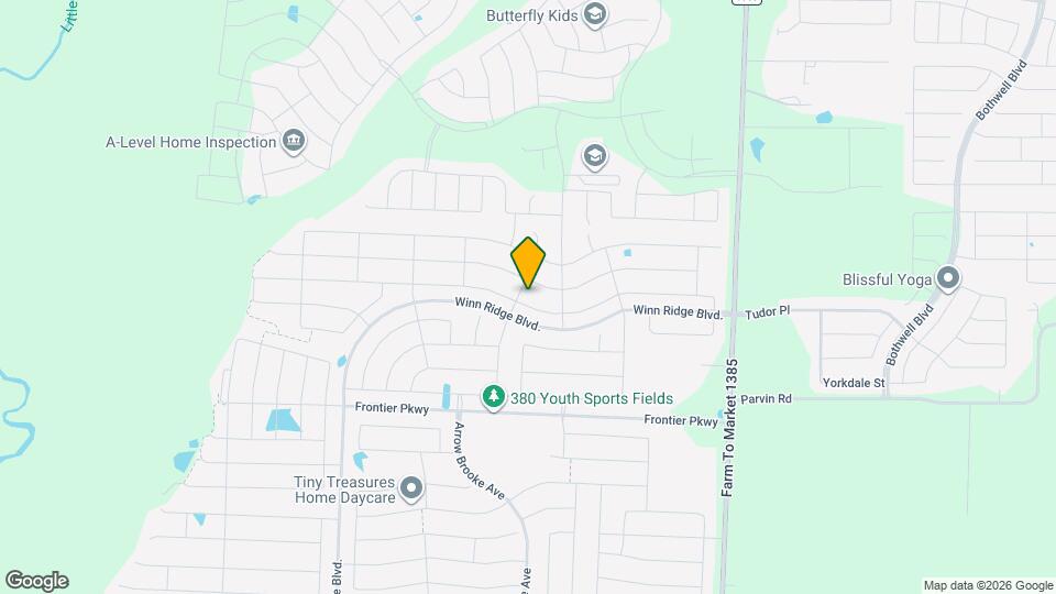 1505 Waggoner Dr Map and Location Details