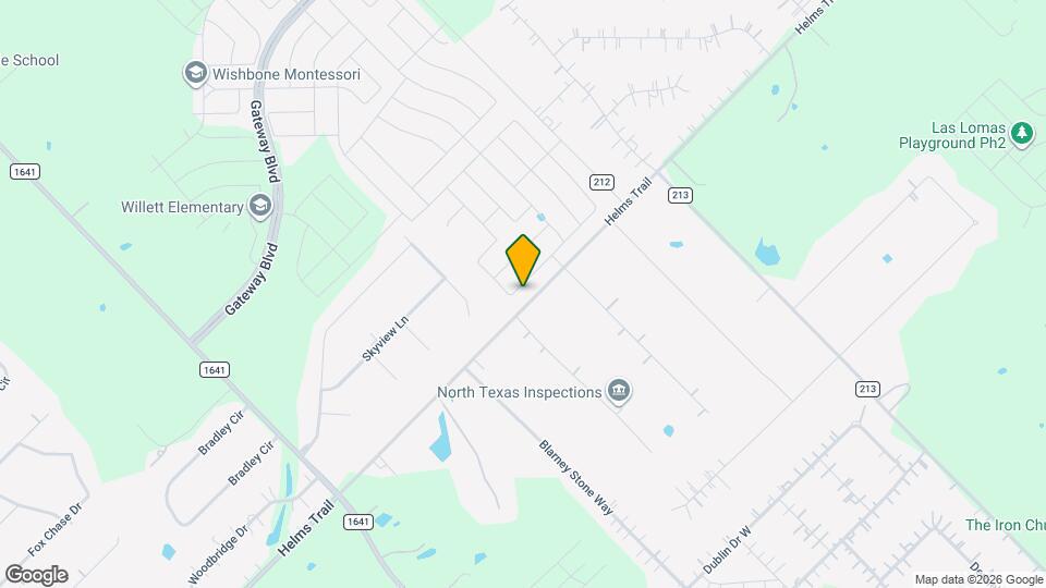 1858 McCree St Map and Location Details