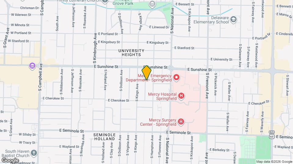 1858 S Maryland Ave Map and Location Details