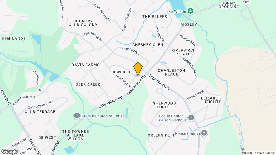 4400 Dewfield Dr N Map and Location Details