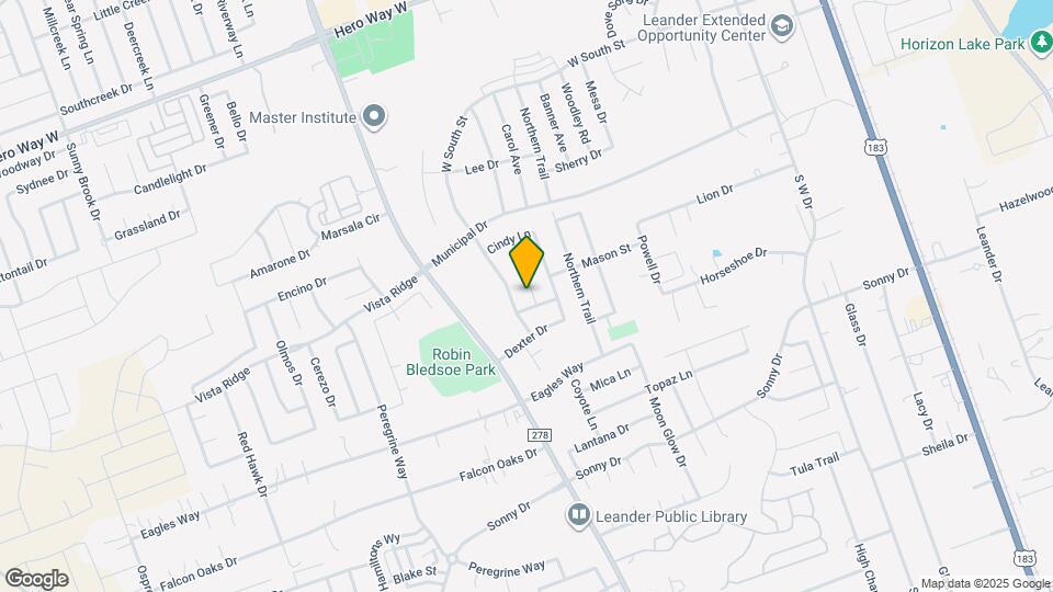 537 MacKenzie Way Map and Location Details