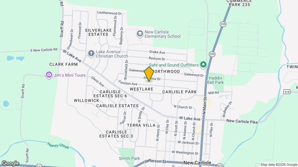 317 Funston Ave Map and Location Details