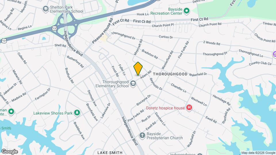 1529 Adam Rd Map and Location Details