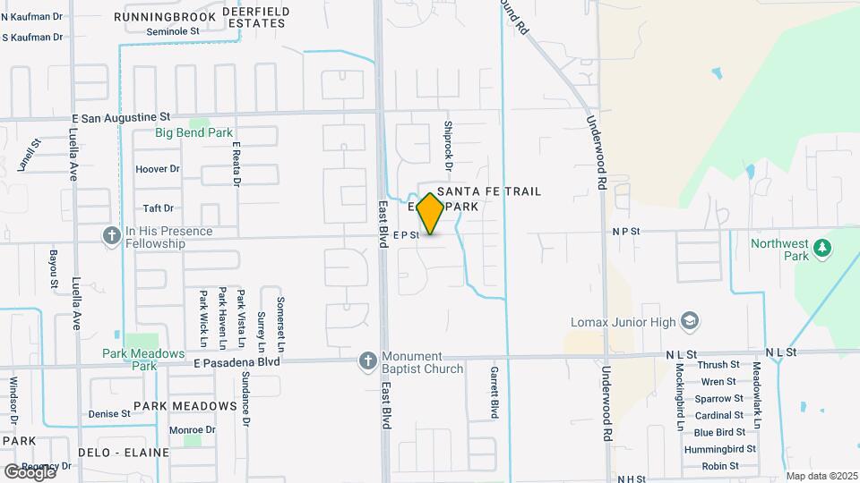 2510 Pine Brook Dr Map and Location Details