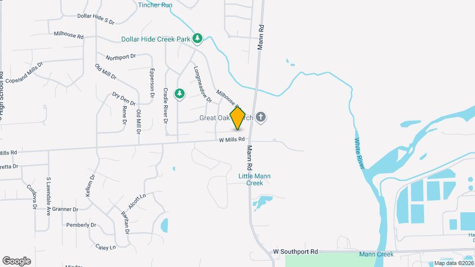 5143 W Longmeadow Ct Map and Location Details