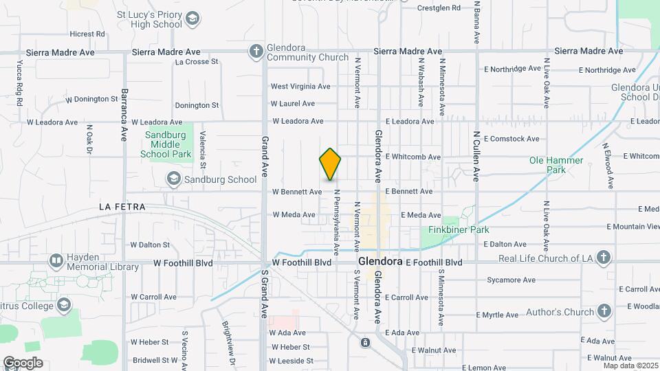 313 W Bennett Ave Map and Location Details