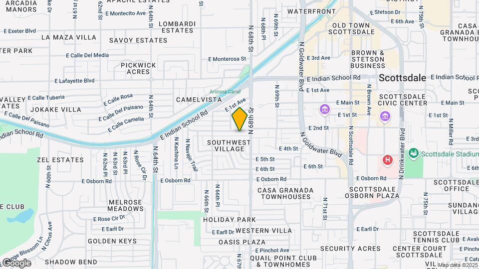 6719 E 2nd St Map and Location Details