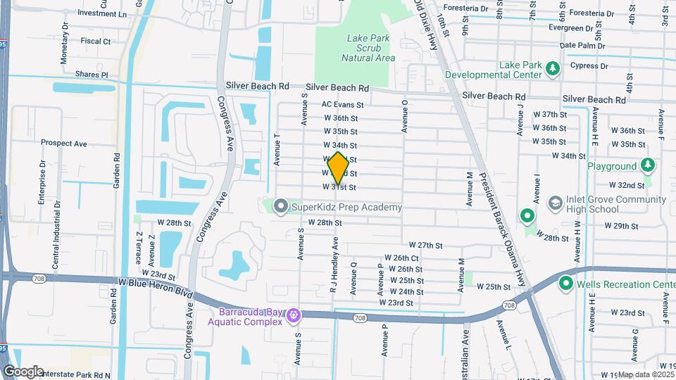 1497 W 31st St Map and Location Details