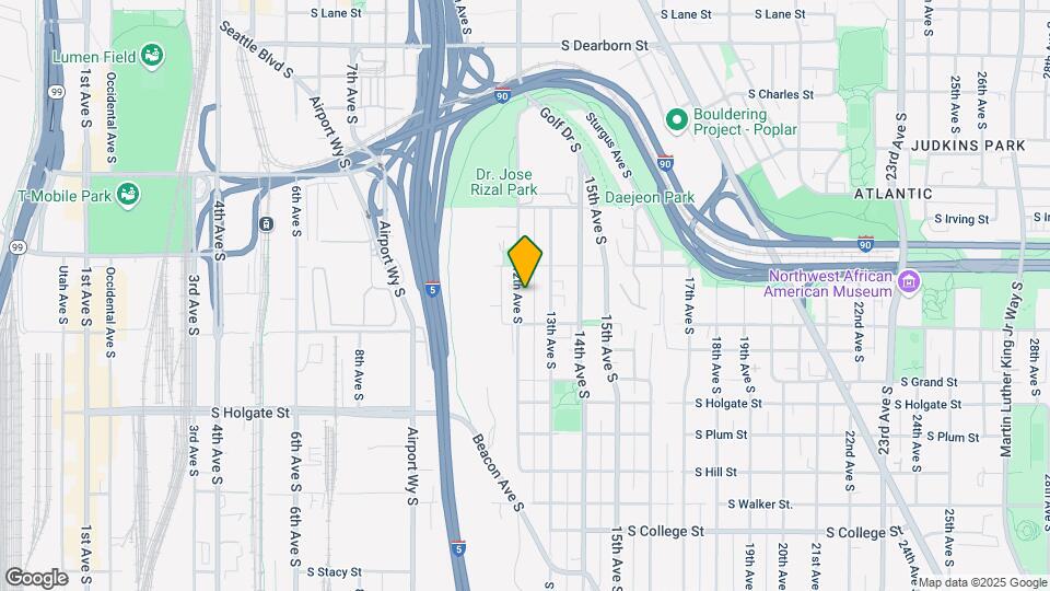 1526 12th Ave S Map and Location Details