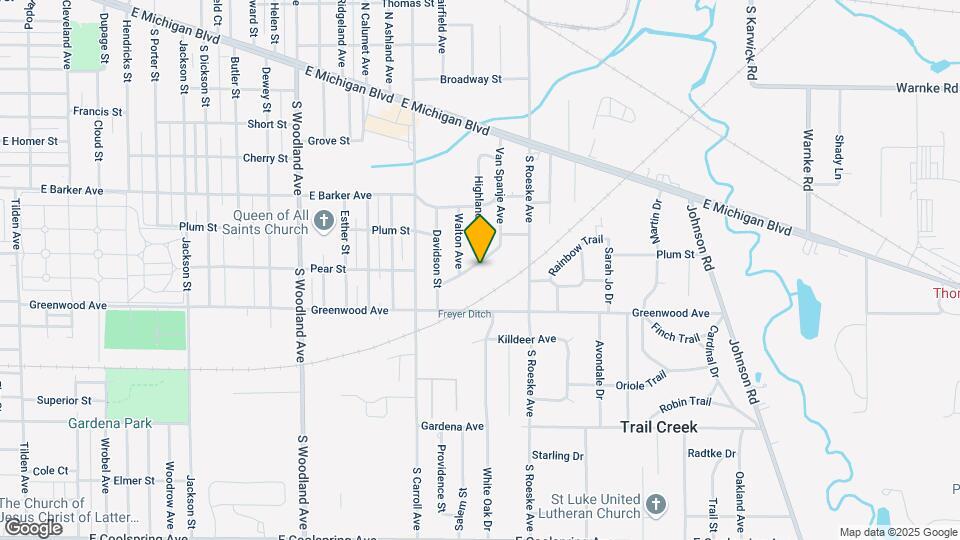 2411 Del Plain Ave Map and Location Details