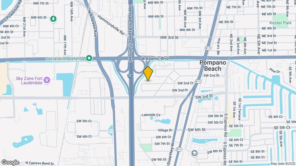 527 SW 2nd Ct-Unit -527 Map and Location Details