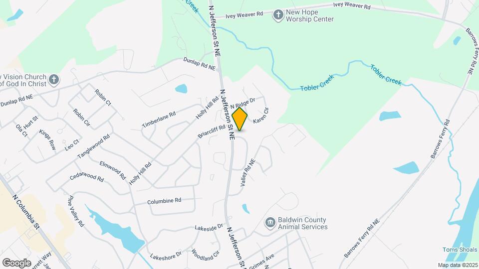 1793 Brookwood Cir Map and Location Details