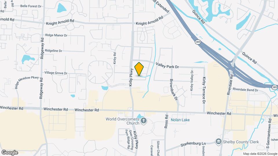 6608 Imperial Oak Dr Mapa y Detalles de la Ubicación