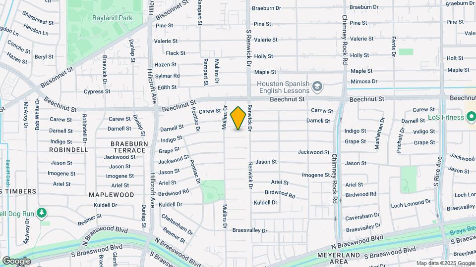 5518 Indigo St Mapa y Detalles de la Ubicación