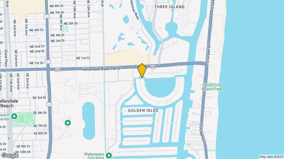 468 Golden Isles Dr Map and Location Details