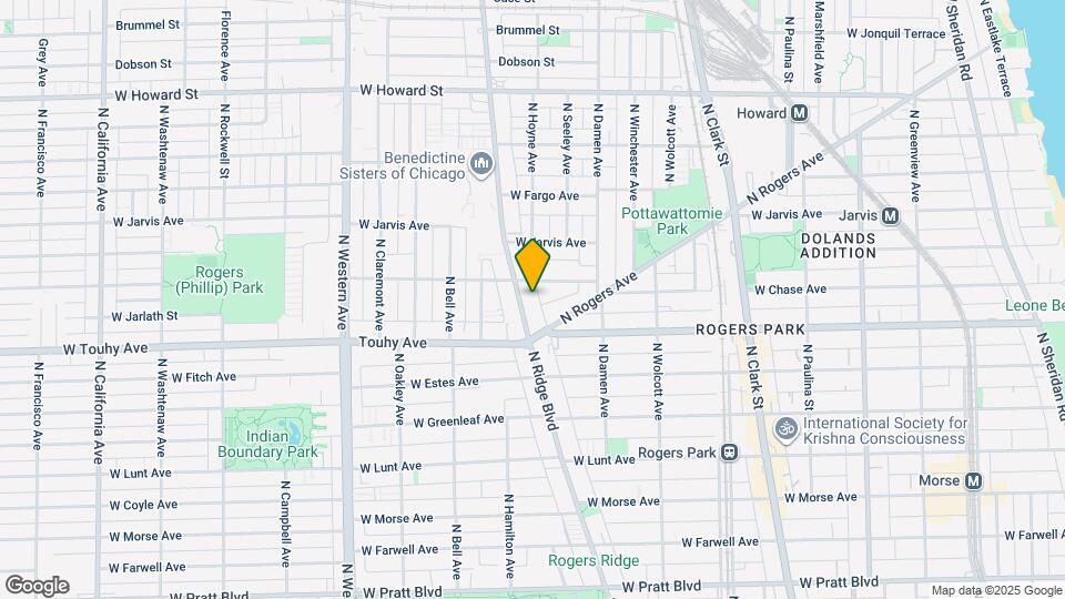 7241 N Ridge Blvd Map and Location Details