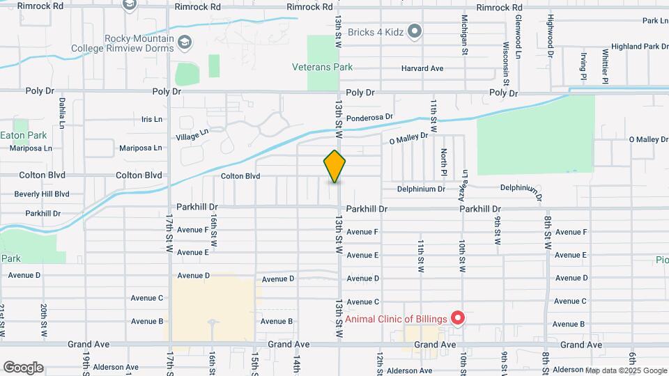 2020 13th St W Map and Location Details