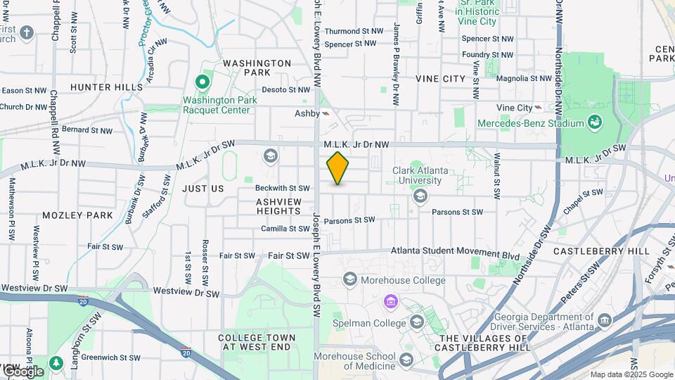 877 Beckwith St SW, Unit 4 Map and Location Details
