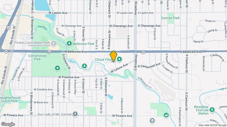 313 W Lehow Ave Mapa y Detalles de la Ubicación