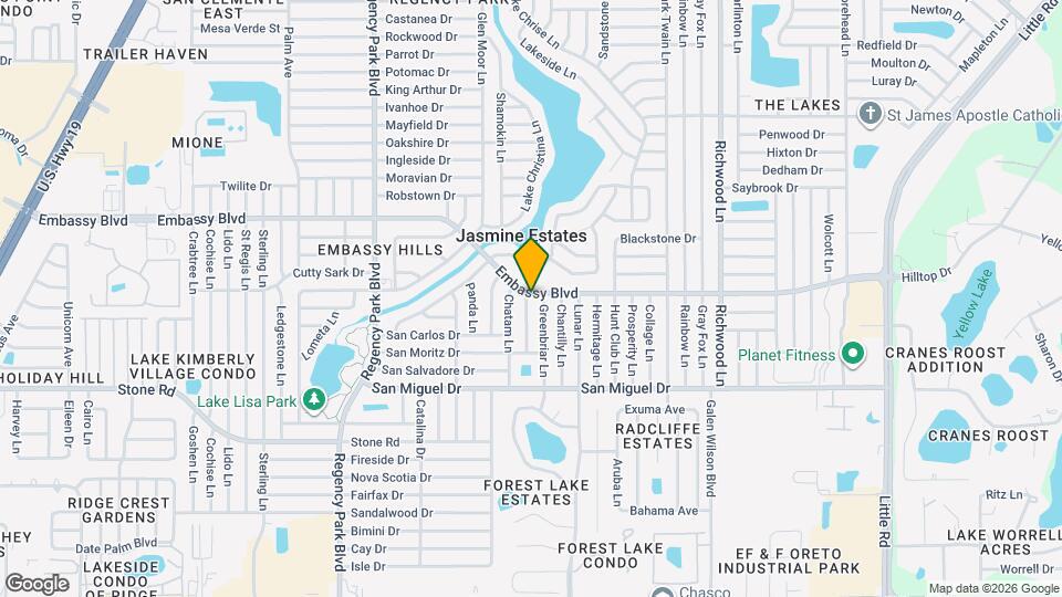 9202 Suffolk Ln Map and Location Details