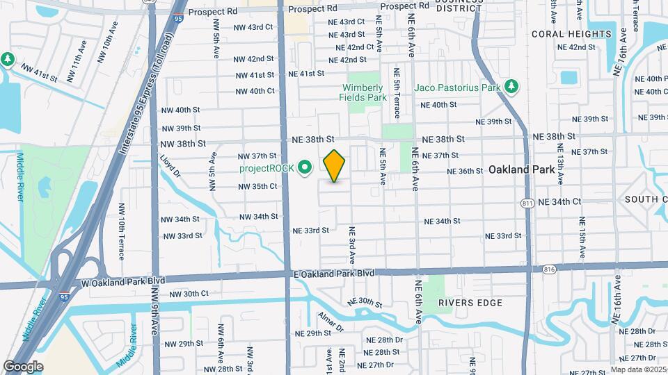 241 NE 35th St Map and Location Details