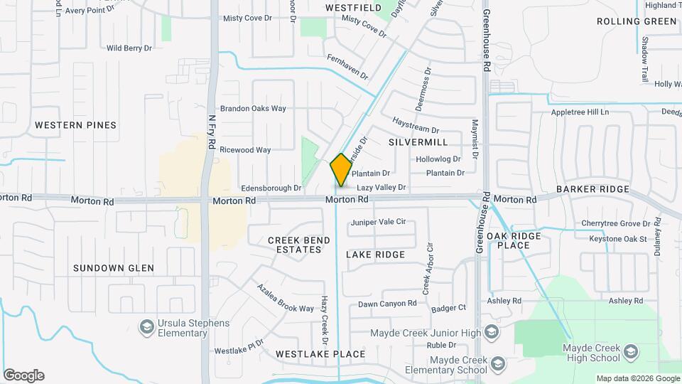 3203 Silverside Dr Map and Location Details