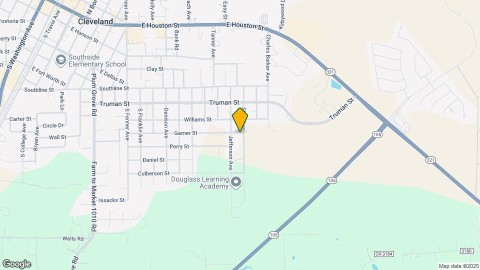 1000 Shell Ave Map and Location Details