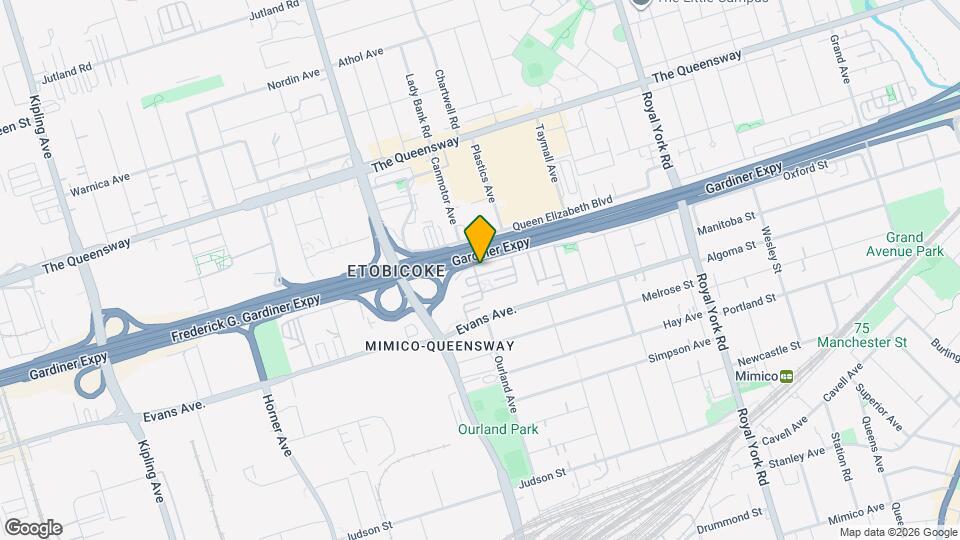 835A Oxford St Map and Location Details