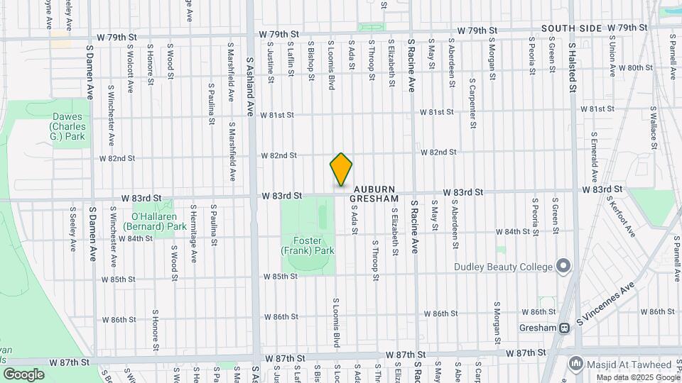 1348 W 83rd St Map and Location Details