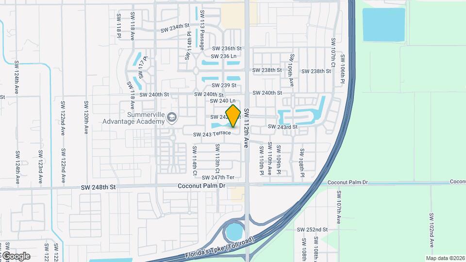 11239 SW 243rd Ter Mapa y Detalles de la Ubicación