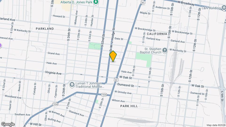 1827 Osage Ave Map and Location Details