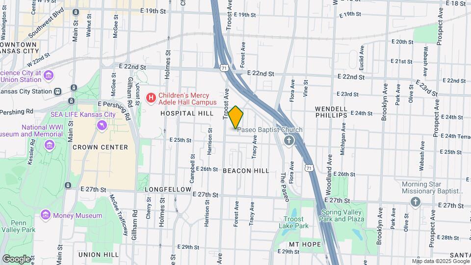 1154 Beacon Hill Ln Mapa y Detalles de la Ubicación