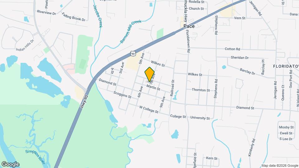 3750 Martin St Map and Location Details