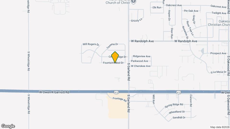 5517 Fountain Head Dr Map and Location Details