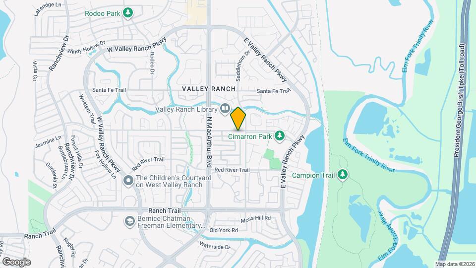 306 Cimarron Trail Map and Location Details