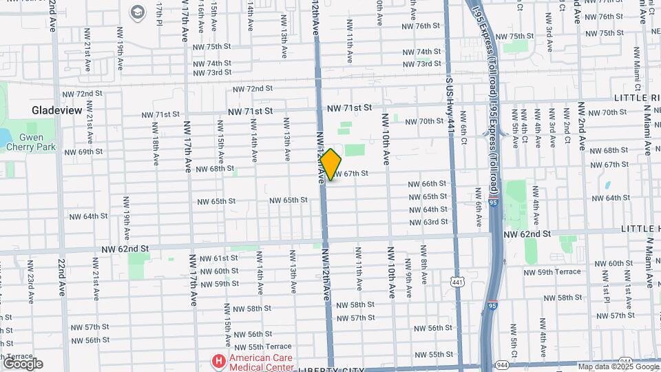 1181 NW 66th St Map and Location Details