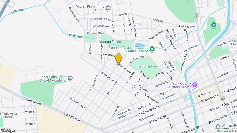 448 Pennsylvania Ave Map and Location Details