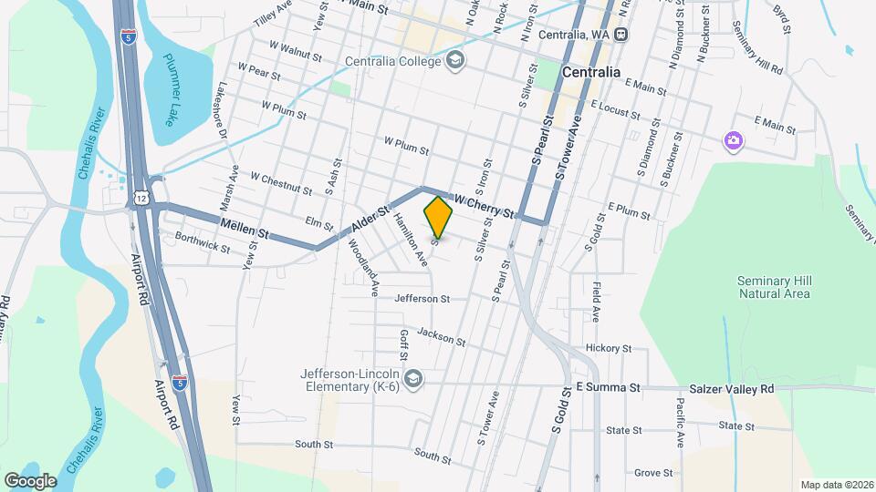 706 S Rock St Map and Location Details