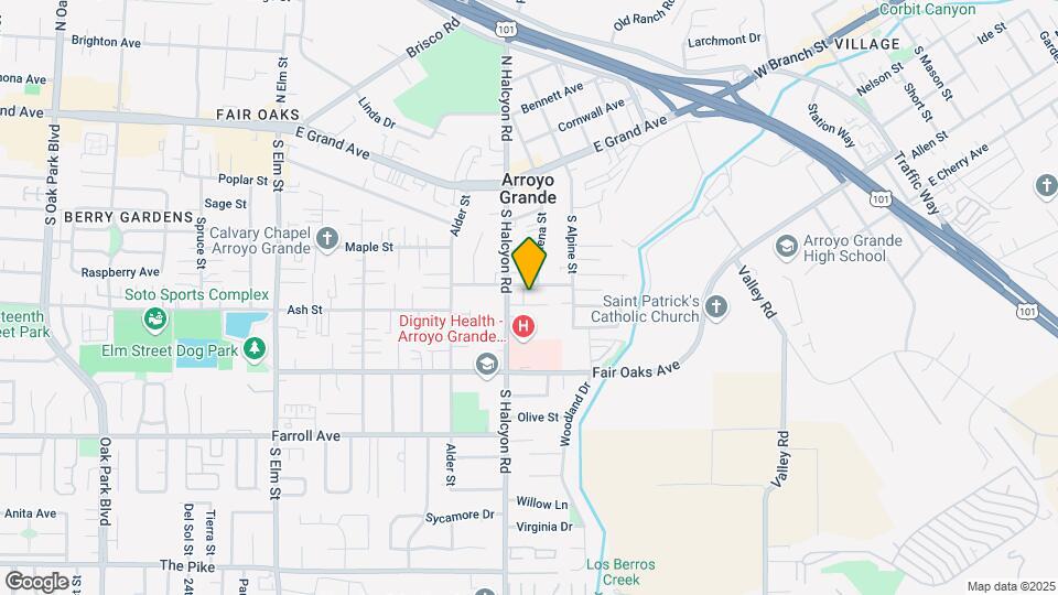 805 Dodson Way Map and Location Details