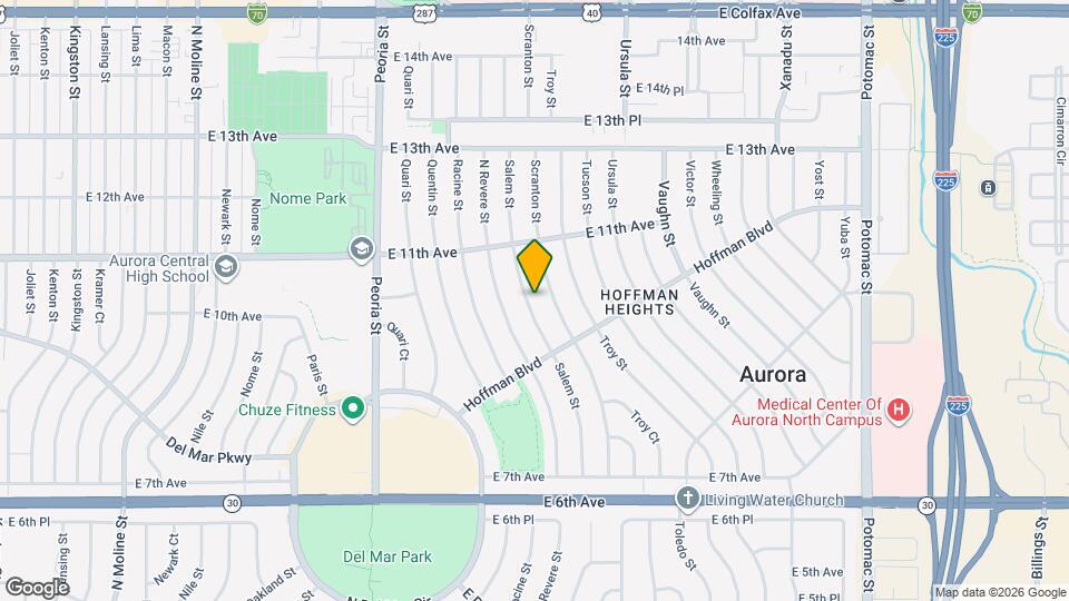 990 Salem St Mapa y Detalles de la Ubicación
